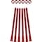 Ekena Millwork Premium 7/8" Barn Door Flat Track Extension Hardware for 2 1/4" Door, Regal Red GB60015EXRR - alternate 1